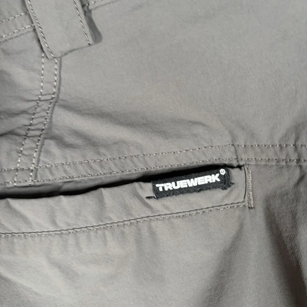 Truewerk T1 Werkpants Mens 44x30 Gray Technical Work Cargo Pants Carpenter EUC
